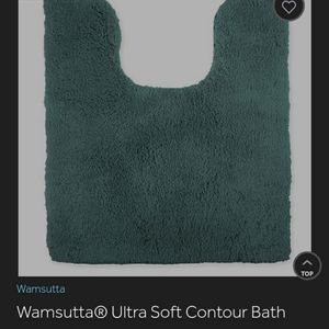 Wamsutta - Ultra Soft Contour Bath Rug (Teal)
